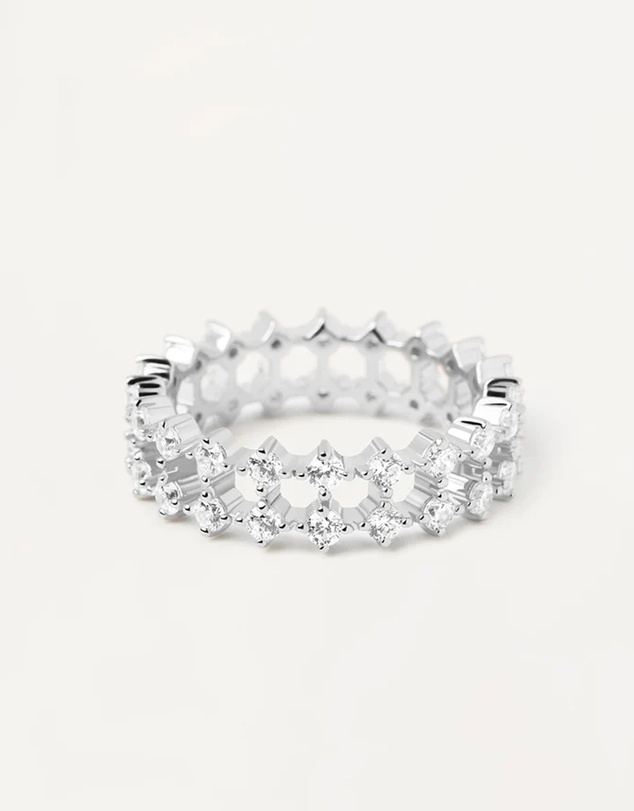 PDPAOLA - Slim Dumbo Silver Ring