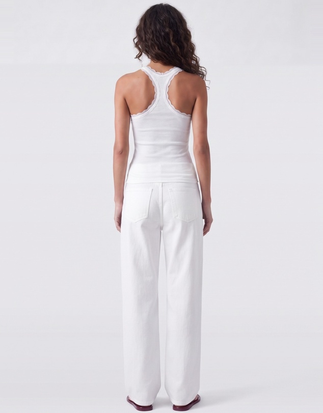 Style Addict - Lace Trim Tank