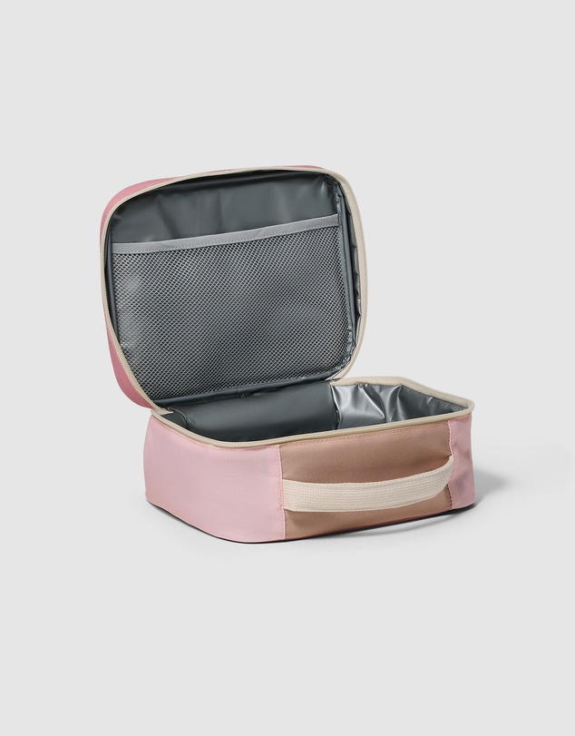Crywolf - EVERYDAY LUNCH BAG Blush Colourblock