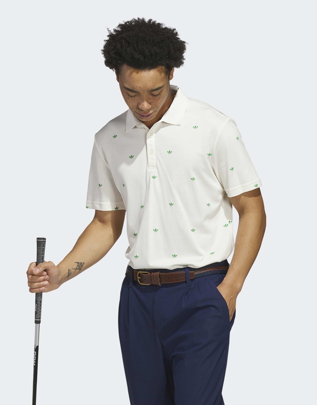 adidas Originals - Originals Printed Trefoil Polo Shirt Mens