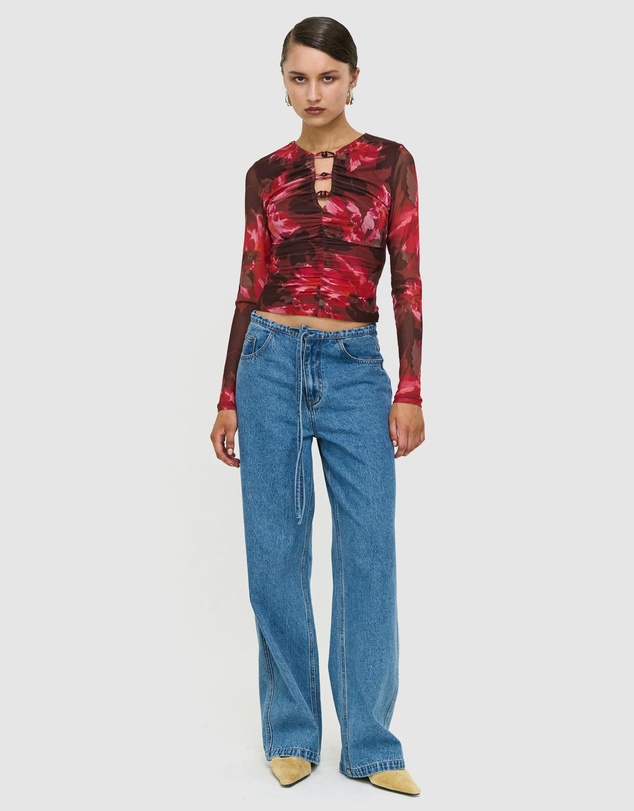 Staple the Label - Amyra Mesh Top