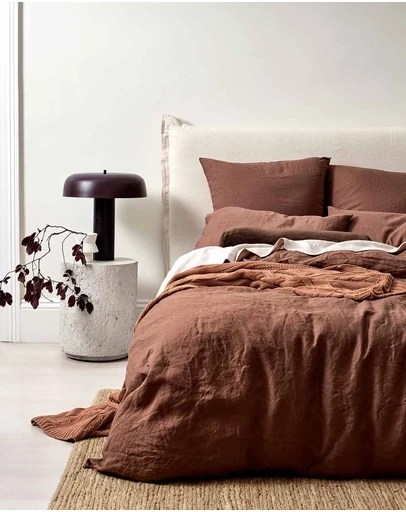 Aura Home - Emile Linen Quilt Cover