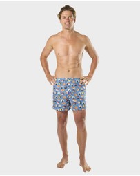 Mitch Dowd - Mens Kawaii Sushi Boxer Shorts 3 Pack - Multi