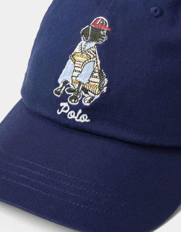 Polo Ralph Lauren - Dog-Embroidered Twill Ball Cap