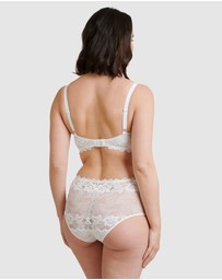 Sans Complexe - Arum Prima Mid Rise Sheer Stretch Lace Brief