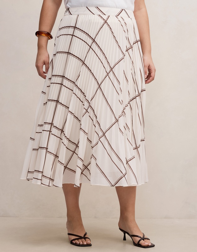 Forever New Curve - Aurora Curve Pleated Skirt