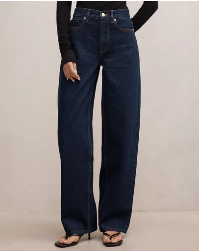 Forever New - Emma Mid Rise Barrel Jeans