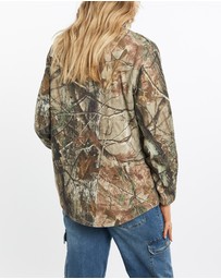 Vintage by The Real Deal - Pre Loved - Vintage Realtree Camo Quarter Zip Sweatshirt