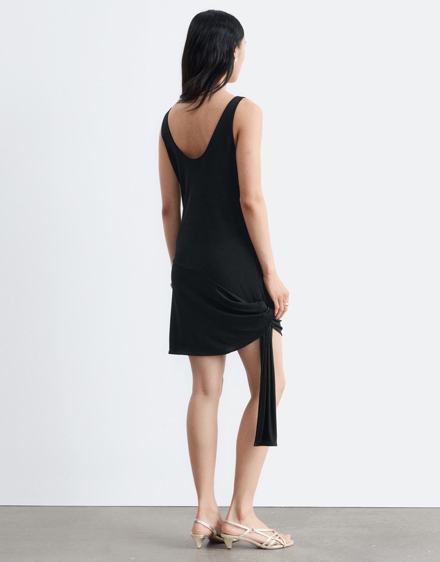& Other Stories - Tie-Hem Mini Dress