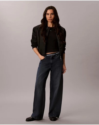 Calvin Klein Jeans - Twisted Low Rise Baggy Jeans