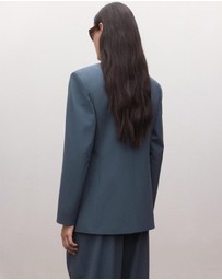 M.N.G - Wool-Blend Suit Blazer