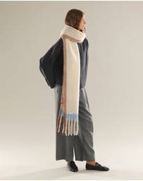 Morgan & Taylor - Mya Chunky Scarf in Cream