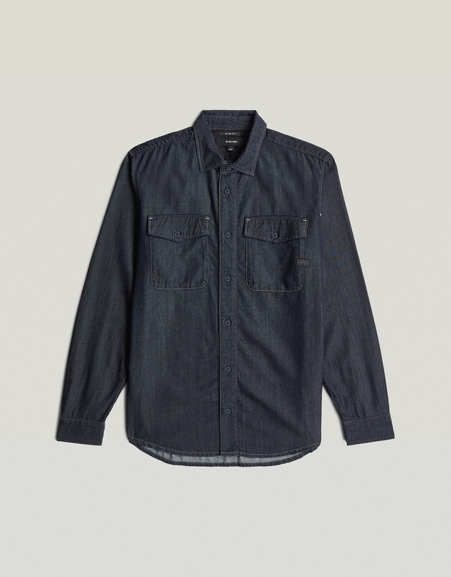 G-Star - Marine Slim Shirt l\s
