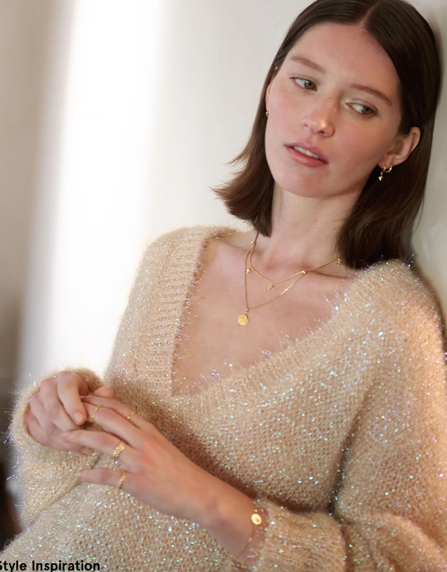 Rachel Jackson - North Star Gold Necklace