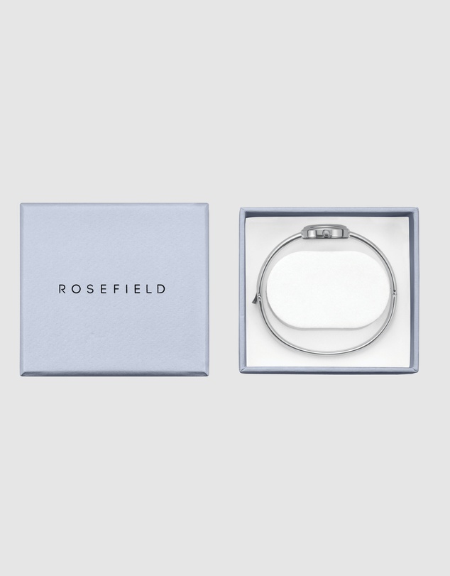 Rosefield - Studio Bangle Silver-Tone Watch