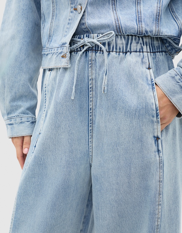 Seed Heritage - Denim Barrel Leg Jogger