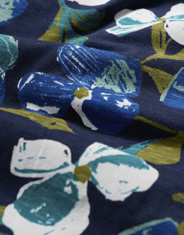 Seasalt - Seasalt Cornwall Navy Chateaux Dress (Half Sleeve)