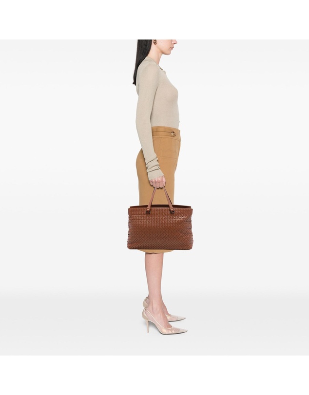 Pre-Loved by Azura Reborn - Pre-Loved Nappa Intrecciato Tote