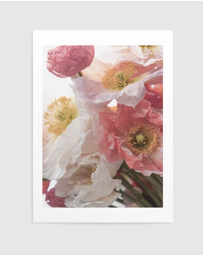 Olive et Oriel - Luxe Poppy II Art Print