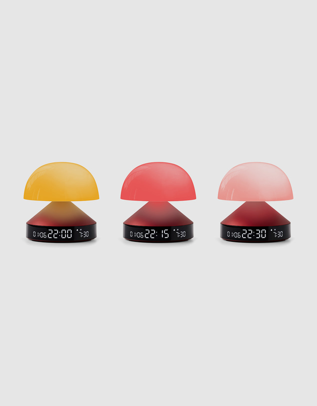 Lexon - Lexon Mina Sunrise Sunrise Alarm Clock - Red
