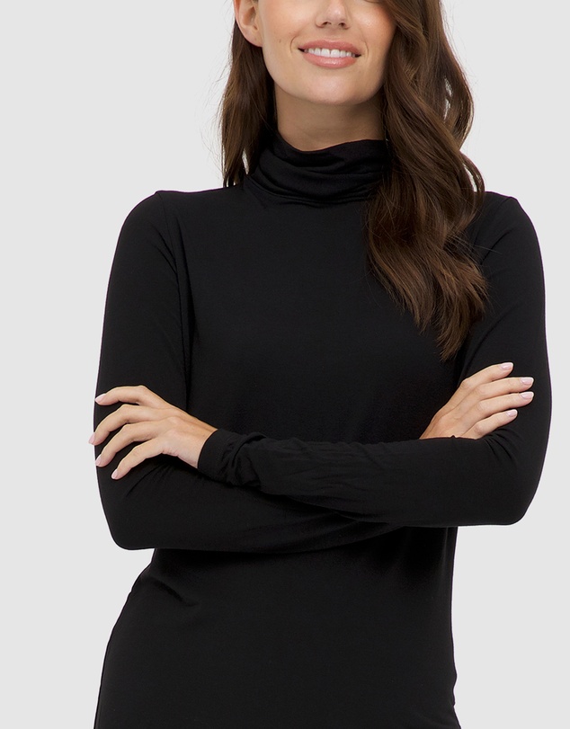 Bamboo Body - Bamboo Turtleneck Top