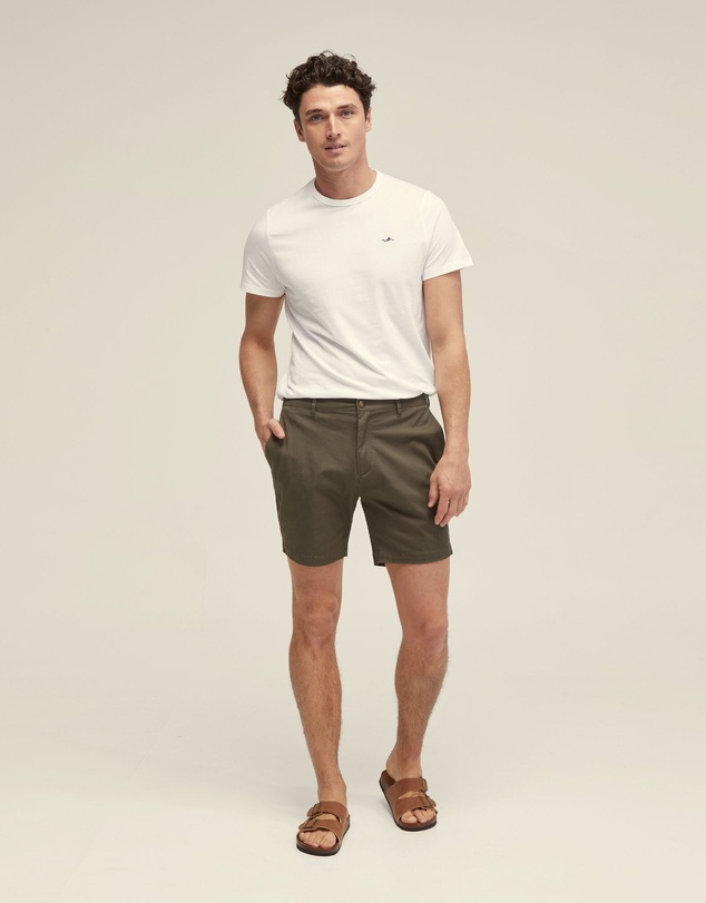 Oxford - Tom Cotton Stretch Shorts