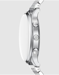 Emporio Armani - Silver Tone Chronograph Watch