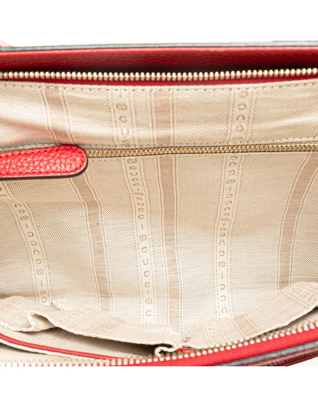 Pre-Loved by Azura Reborn - Pre-Loved gucci Italian Leather Tote Bag with Shoulder Strap