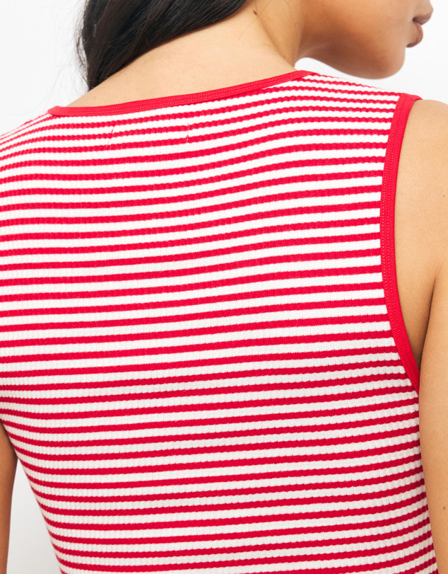 AERE - Stripe V-Neck Tank