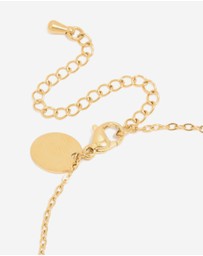 Lovisa - Waterproof Gold Plated Stainless Steel April Cubic Zirconia Birthstone Bracelet