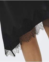 ONLY - Faraya Satin Lace Skirt
