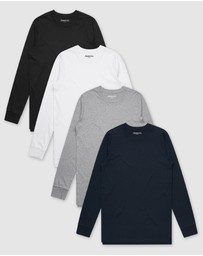 Vacancy Co - 4-Pack Vacant Long Sleeve Tee