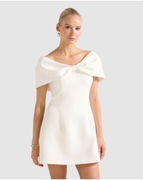Forever New - Scottie Strapless Bow Mini Dress