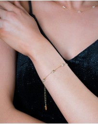 Georgini - Snow Drop Gold Bracelet