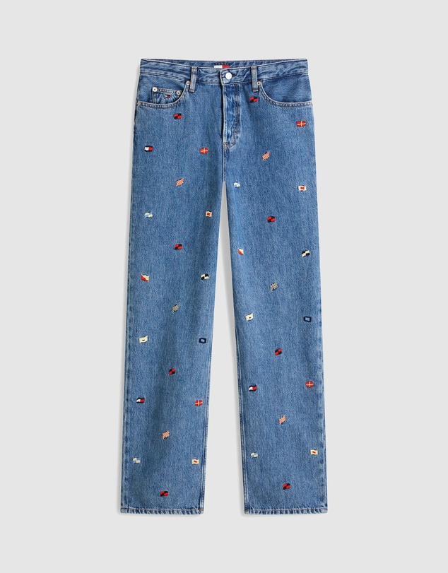 Tommy Jeans - Layla Flag Highrise Slim Straight Jeans
