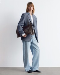 & Other Stories - Interwoven Leather Tote Bag