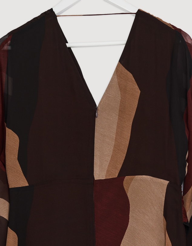 Revibe - Repaired Morrison Orla V-Neck Dress - AU 10