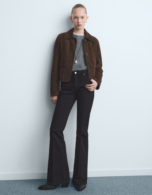 M.N.G - Violet Flared High-Rise Jeans