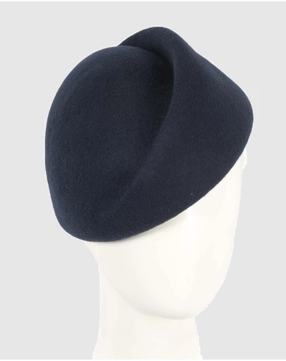 Max Alexander - Winter Navy Felt Designer Hat