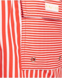 Tolu Australia - Red Stripes Kids Swim Shorts