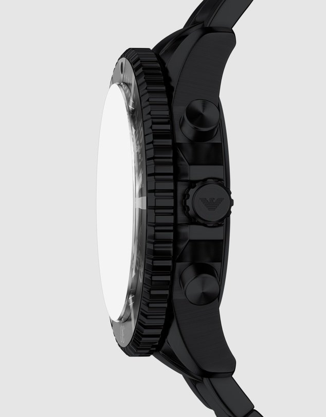 Emporio Armani - Black Chronograph Watch