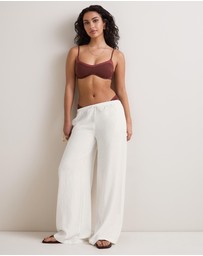 TALA - Soft Linen Drawstring Trousers