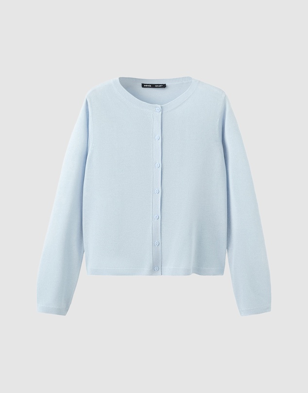 M.N.G - Fine-Knit Straight-Fit Cardigan