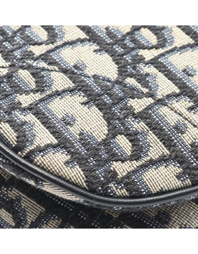 Pre-Loved by Azura Reborn - Pre-Loved Mini Oblique Canvas Saddle Bag
