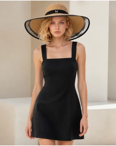Mossée - Jennie Wide-Brim Straw Sun Hat