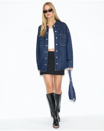 Dazie - Copenhagen Denim Shacket