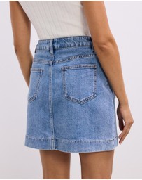 The Fated - Layla Denim Mini Skirt