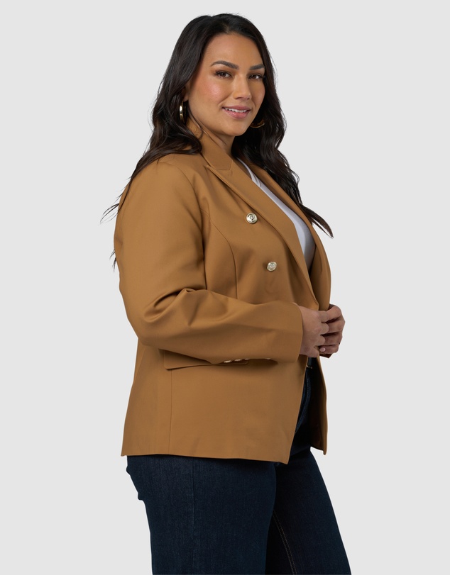 Something 4 Olivia - Madeleine Button Blazer
