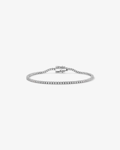 Michael Hill - 1.00 Carat TW Diamond Tennis Bracelet in 10kt White Gold
