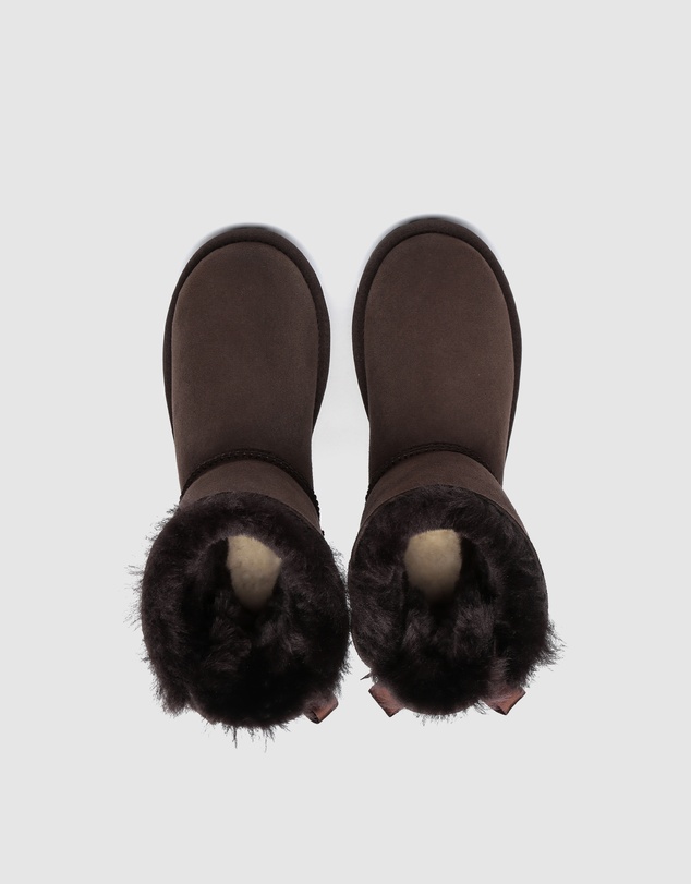 EVERAU - EverAU Ugg Mini Back Bow Sheepskin Upper UGG Boots